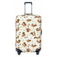 thumbnail image 1 of Xecao Squirrel Playing print Elastic Luggage Cover, with double-sided print , is perfect for travel, business, and daily use, 1 of 9