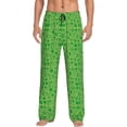thumbnail image 1 of Xecao St Patrick's Day Men's Straight Lounge Pajama Pants: The Ultimate in Comfortable Sleepwear, 1 of 9