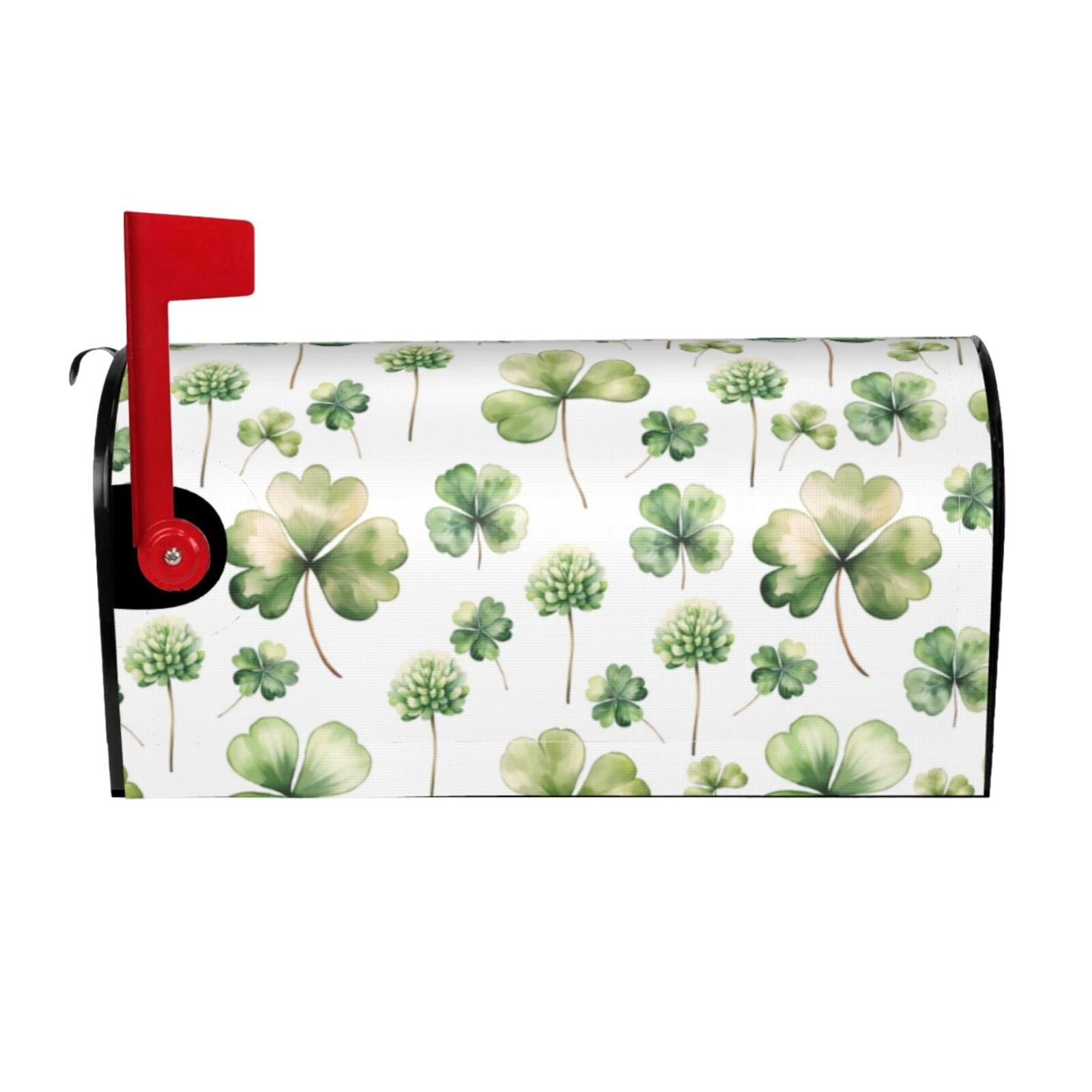 Xecao St Patrick's Day3 for Mailbox Cover with Magnetic Strips, Waterproof and Sunscreen, Adds a Decorative Touch to Your Garden Yard.