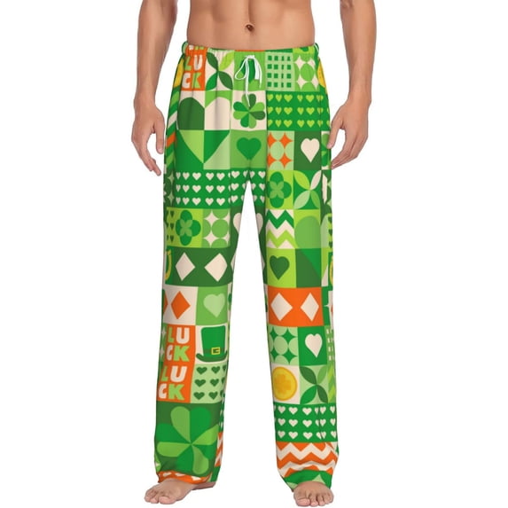 Xecao St Patrick's Day6 Men's Straight Lounge Pajama Pants: The Ultimate in Comfortable Sleepwear