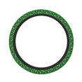 thumbnail image 1 of Xecao St. Patrick's day Pattern Stretch Elastic Steering Wheel Cover, Fits All Vehicles, 15-Inch Diameter, 1 of 6