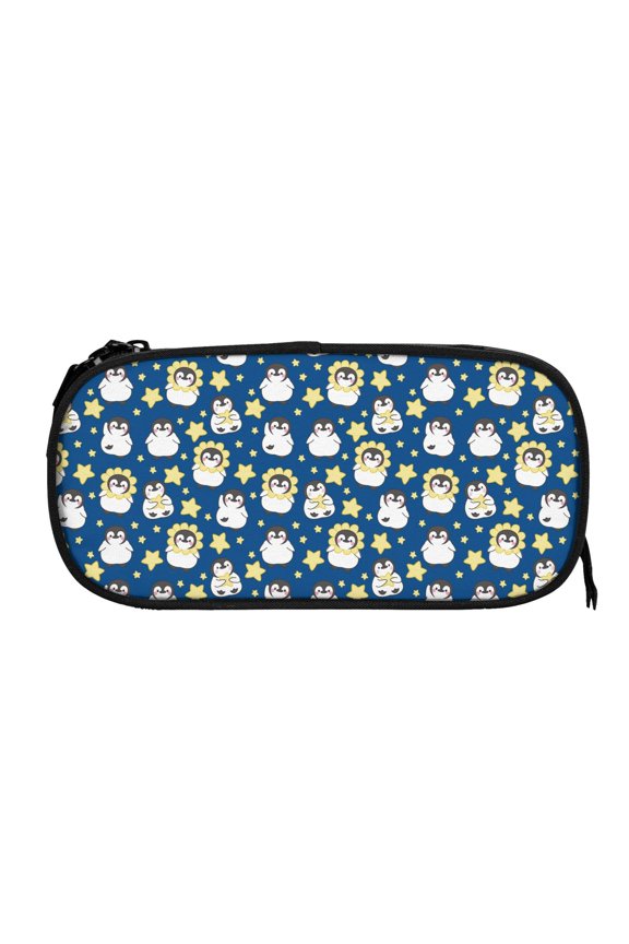 Star Penguin print Fanny Pack Belt Bag for Women and Men, Fashionable Waterproof Waist Pack with Adjustable Strap for Traveling, Hiking, Jogging, Cycling