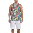 thumbnail image 1 of Xecao Starfish And Algae print basketball shirt for both men and women, a unisex basketball jersey perfect for theme parties-Small, 1 of 6
