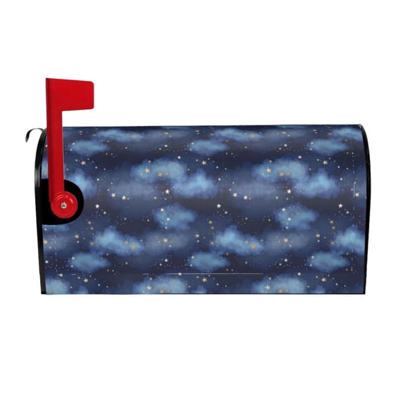 Xecao Starry Sky for Mailbox Cover with Magnetic Strips, Waterproof and Sunscreen, Adds a Decorative Touch to Your Garden Yard.