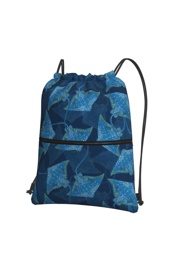 Stingray for Drawstring Bags,Pull String Backpack Bags,String Bag Sackpack