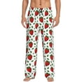 thumbnail image 1 of Xecao Strawberry Men's Straight Lounge Pajama Pants: The Ultimate in Comfortable Sleepwear, 1 of 9