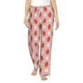 thumbnail image 1 of Xecao Strawberry Women's Straight Lounge Pajama Pants: The Epitome of Relaxed Sleepwear, 1 of 9