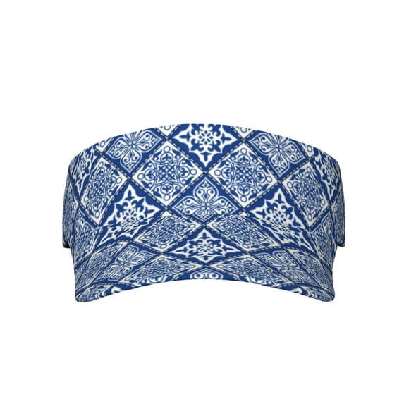 Xecao Stylized Flowers Vintage Boho for Adult Sun Cap offers versatile sun protection with adjustable Velcro for a secure fit.