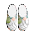 thumbnail image 1 of Xecao Summer Gnome,Cute Gnome Print Cotton Slippers Fuzzy Warm Cozy Slippers Non Slip House Slippers For Indoor Outdoor Cotton Slippers House Slippers-46/47, 1 of 7