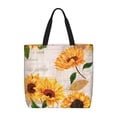 thumbnail image 1 of Xecao Sunflower 5 for Tote Bag: spacious with inner pockets, ideal for work, shopping, or travel., 1 of 9