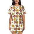 thumbnail image 1 of Xecao Sunflowers And Skull print Swimsuit for women, Summer-ready, sporty style.Quick-dry fabric. Many sizes & colors., 1 of 9