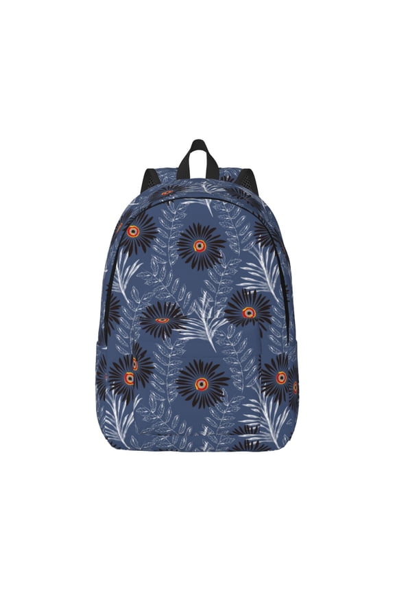 Sunflowers for Canvas College Laptop Backpack, Durable Rucksack Travel Notebook Bag School Backpack Book Bag for Men Women