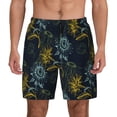 thumbnail image 1 of Xecao Sunflowers for Men's Swimming Trunks Swim Trunks Quick Dry Swim Shorts with Mesh Lining Funny Swimwear Bathing Suits, 1 of 9