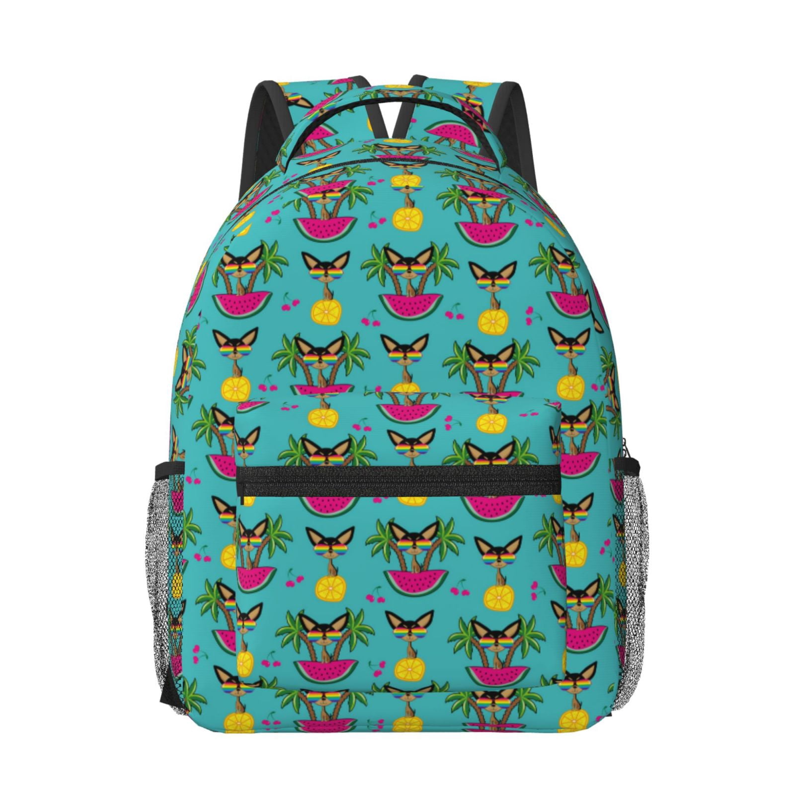 Xecao Sunmmer Cat Travel Backpack: A spacious, stylish computer backpack ideal for men and women, perfect for college, school, or daily travels