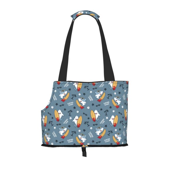Xecao Surf Shark for Cat Carrier Small Dog Handbag: The Ideal Travel Companion for Your Pet