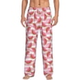 thumbnail image 1 of Xecao Cute Watermelon Men's Straight Lounge Pajama Pants: The Ultimate in Comfortable Sleepwear, 1 of 9