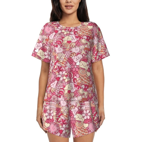 Xecao Sweet print Swimsuit for women, Summer-ready, sporty style.Quick-dry fabric. Many sizes & colors.
