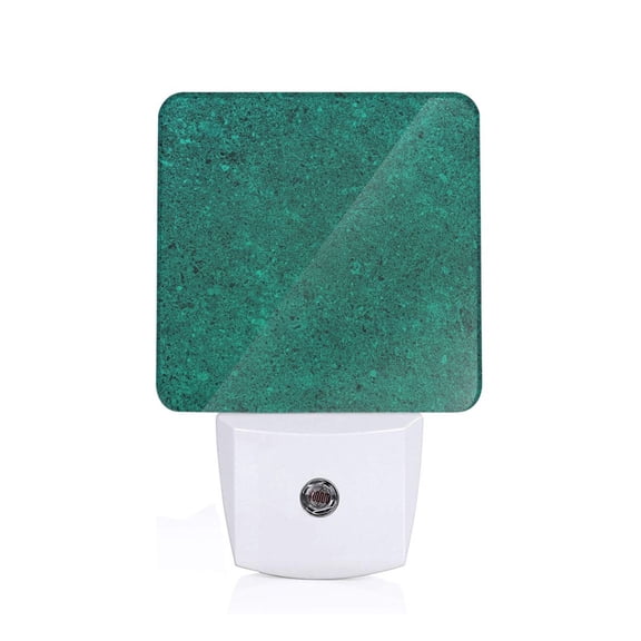 Xecao Teal Marble for Night Light - a Wall-mounted LED Fixture with A Dusk-to-dawn Sensor, Ideal for Bedrooms, Bathrooms, Hallways, and Kitchens-US