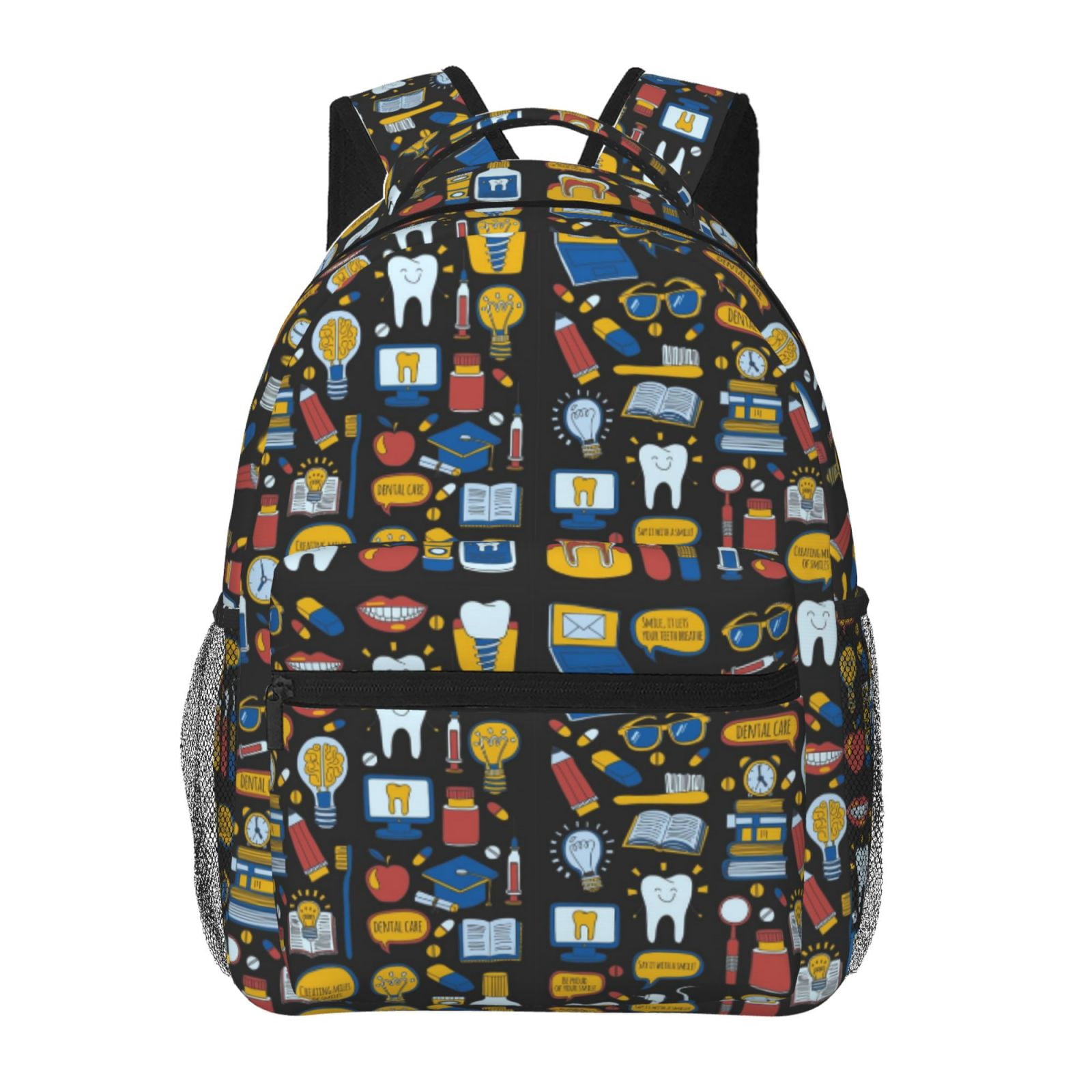 Red Teeth Backpack Xecao Teeth Backpack, a stylish and functional choice for both men and ...