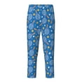 thumbnail image 1 of Xecao Tennis Print Teenagers' Pajama Pants Long Sleep Pants Soft Elastic Waist Pajama Bottoms Elastic waist with 2 Pockets 5-16 Years-Small, 1 of 6