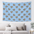 thumbnail image 1 of Xecao Terrier Print Tapestry, Wall Hanging Room Funny Decor, Backdrop Room Decor for Bedroom Living Room dormitory, 1 of 8