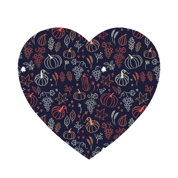 Xecao Thanksgiving Seamless Pattern for Fridge Magnets - Fun Decorative Refrigerator Magnets, Cute and Soft for Stylish Kitchen Accents