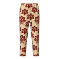 thumbnail image 1 of Xecao Thanksgiving Sketch Turkey Print Teenagers' Pajama Pants Long Sleep Pants Soft Elastic Waist Pajama Bottoms Elastic waist with 2 Pockets 5-16 Years-XS(5-6), 1 of 6