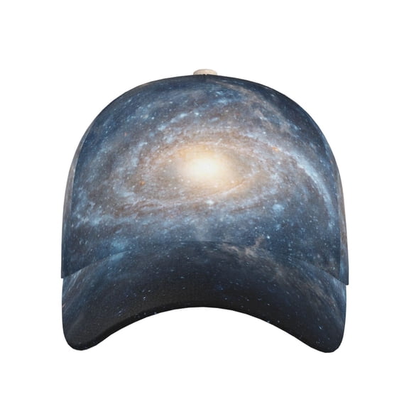 Xecao The Galaxy for Baseball Cap: Unisex, crafted from classic polyester twill fabric, featuring a soft unconstructed design