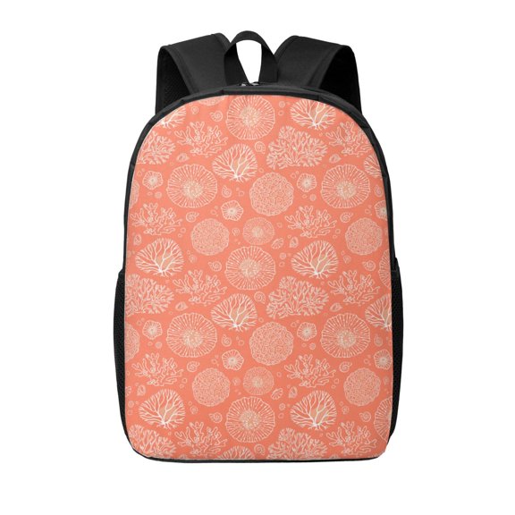 Xecao Beautiful Corals print Travel Backpack, Large Computer Backpack for Men Women, College School Rucksack Book Bag