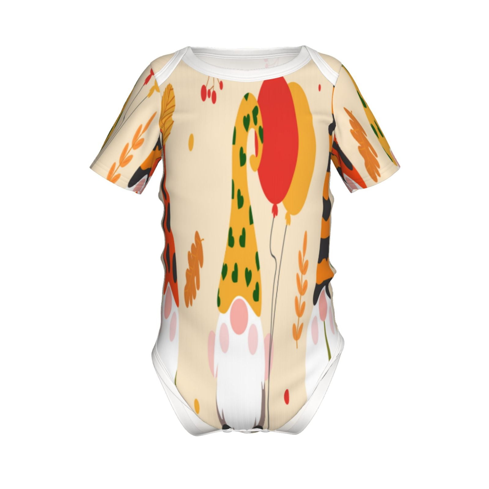Gnomes Short Sleeve Organic Bodysuit