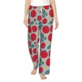 thumbnail image 1 of Xecao Tomato Women's Straight Lounge Pajama Pants: The Epitome of Relaxed Sleepwear, 1 of 9
