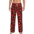 thumbnail image 1 of Xecao Tomatoes And Chili Men's Straight Lounge Pajama Pants: The Ultimate in Comfortable Sleepwear, 1 of 9