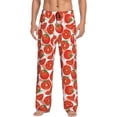thumbnail image 1 of Xecao Tomatoes Men's Straight Lounge Pajama Pants: The Ultimate in Comfortable Sleepwear, 1 of 9