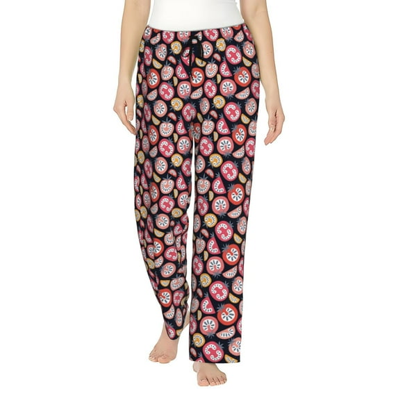 Xecao Tomatoes Women's Straight Lounge Pajama Pants: The Epitome of Relaxed Sleepwear