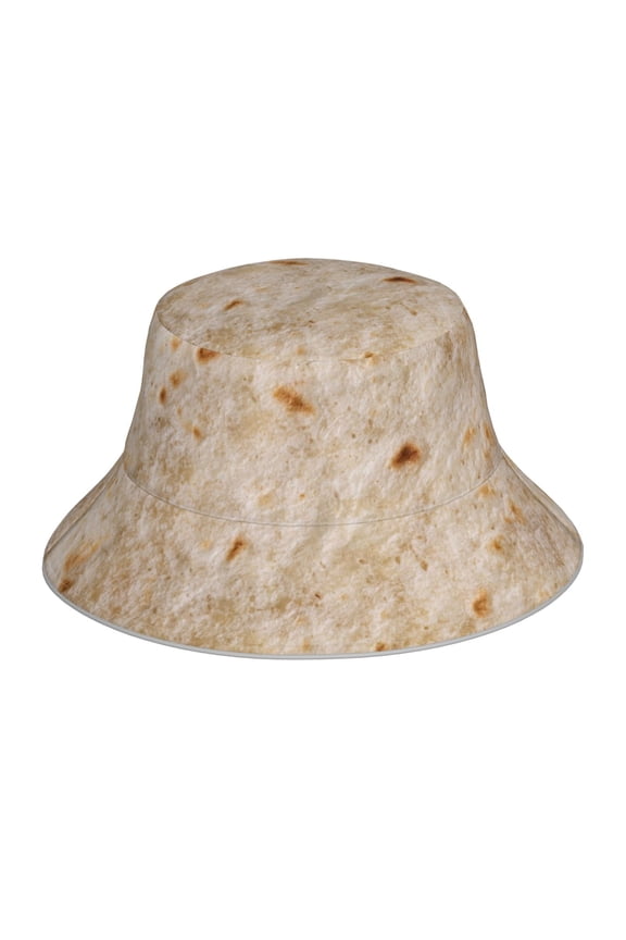 Tortilla Print Men and Women Night Reflective Hat Runner Cap Visor Bucket Hat Boonie Cap