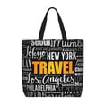 thumbnail image 1 of Xecao Travel for Tote Bag: spacious with inner pockets, ideal for work, shopping, or travel., 1 of 9