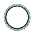 thumbnail image 1 of Xecao Travel1 patten Stretch Elastic Steering Wheel Cover, fits all vehicles, 15-inch diameter, 1 of 6
