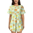 thumbnail image 1 of Xecao Tree Palms Lemon print Swimsuit for women, Summer-ready, sporty style.Quick-dry fabric. Many sizes & colors., 1 of 9