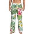thumbnail image 1 of Xecao Tropical Flamingo Men's Straight Lounge Pajama Pants: The Ultimate in Comfortable Sleepwear, 1 of 9