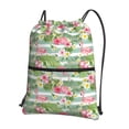 thumbnail image 1 of Xecao Tropical Flamingo for Drawstring Bags,Pull String Backpack Bags,String Bag Sackpack, 1 of 6