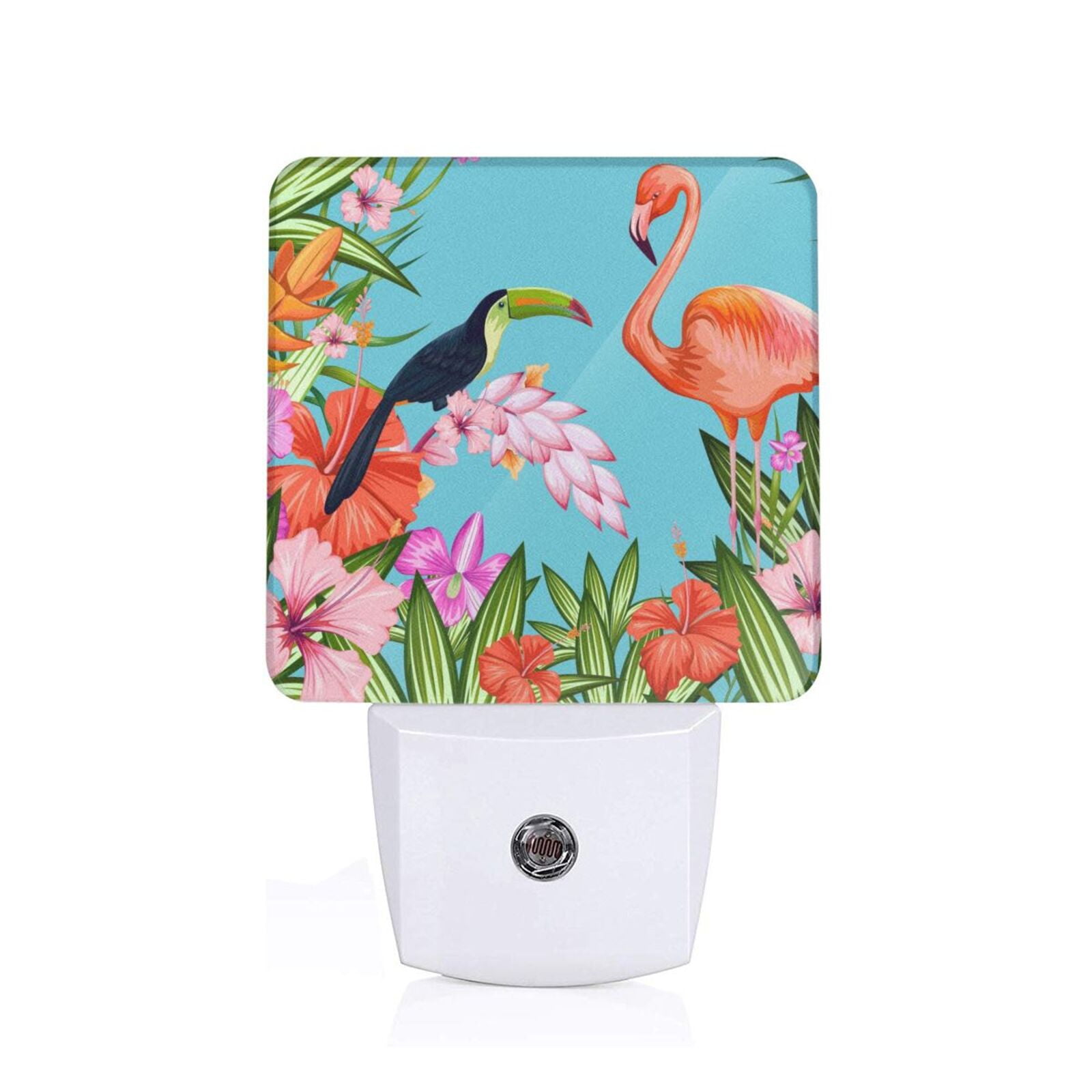 Xecao Tropical Jungle Flamingo for Night Light - a Wall-mounted LED ...