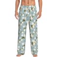 thumbnail image 1 of Xecao Tulips Flowers Men's Straight Lounge Pajama Pants: The Ultimate in Comfortable Sleepwear, 1 of 9