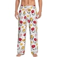thumbnail image 1 of Xecao Tulips Flowers Men's Straight Lounge Pajama Pants: The Ultimate in Comfortable Sleepwear, 1 of 9