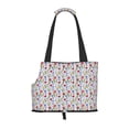 thumbnail image 1 of Xecao Tulips Flowers for Cat Carrier Small Dog Handbag: The Ideal Travel Companion for Your Pet, 1 of 8