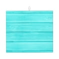 thumbnail image 1 of Xecao Turquoise Wooden Print Dish Drying Mat for Kitchen Counter,Absorbent Coffee Bar Mat, Dish Drainer Rack Mats,Dining Room Decoration, 1 of 8