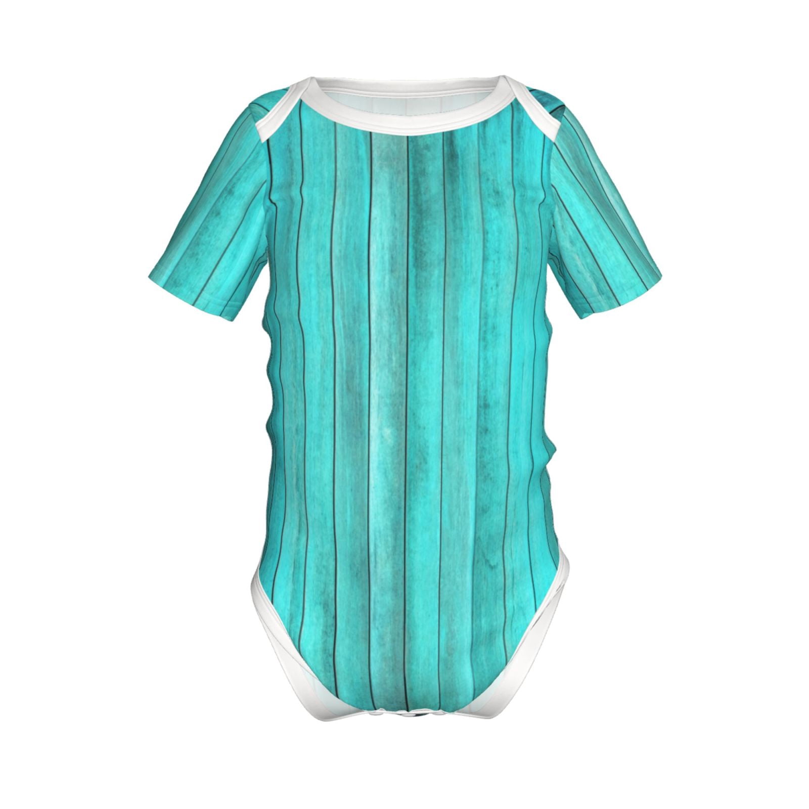 Body Bébé Fille Nouveau-né Turquoise à Motifs Arc-en-ciel - Neuf Avec étiquettes - "Brighten Mommy’s Day"