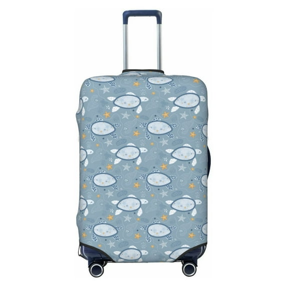 Xecao Turtle print Elastic Luggage Cover, with double-sided print , is perfect for travel, business, and daily use