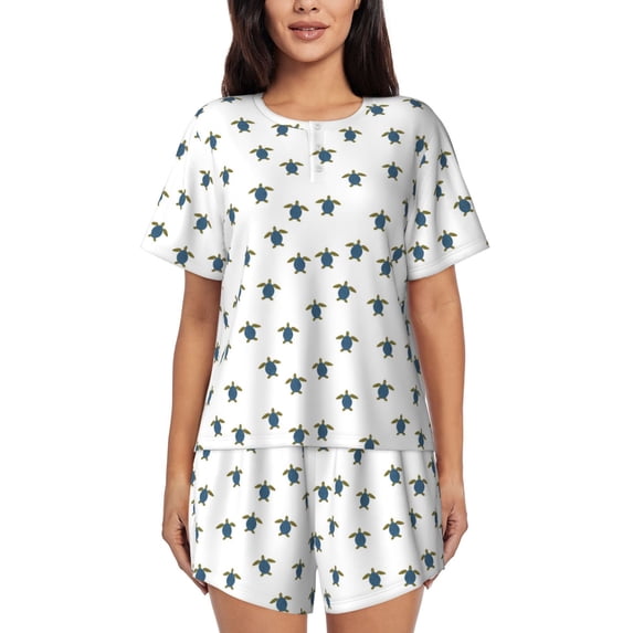 Xecao Turtle print Swimsuit for women, Summer-ready, sporty style.Quick-dry fabric. Many sizes & colors.
