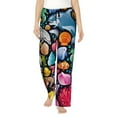 thumbnail image 1 of Xecao Underwater Diving Animals Women's Straight Lounge Pajama Pants: The Epitome of Relaxed Sleepwear, 1 of 9
