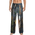 thumbnail image 1 of Xecao Various Herbs And Spices In Spoons Men's Straight Lounge Pajama Pants: The Ultimate in Comfortable Sleepwear, 1 of 9